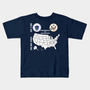 Commonwealth of Massachusetts Kids T-Shirt